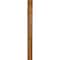 Ekena Millwork 19"W x 48"H x 3 1/2"D Vintage Farmhouse 3 Rung Ladder, Barnwood Decor Collection, Weathered Brown DECR019X048X04LDRBR - alternate 2